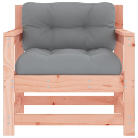 FOTELE OGRODOWE Z PODUSZKAMI 2 SZT DREWNO DAGLEZJOWE