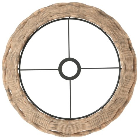 KLOSZ DO LAMPY BRĄZOWY Ø38X23CM WIKLINA