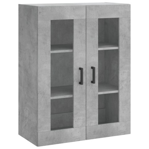 SZAFKA WISZĄCA SZAROŚĆ BETONU 69,5X34X90CM