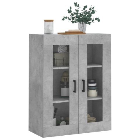 SZAFKA WISZĄCA SZAROŚĆ BETONU 69,5X34X90CM