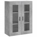SZAFKA WISZĄCA SZAROŚĆ BETONU 69,5X34X90CM