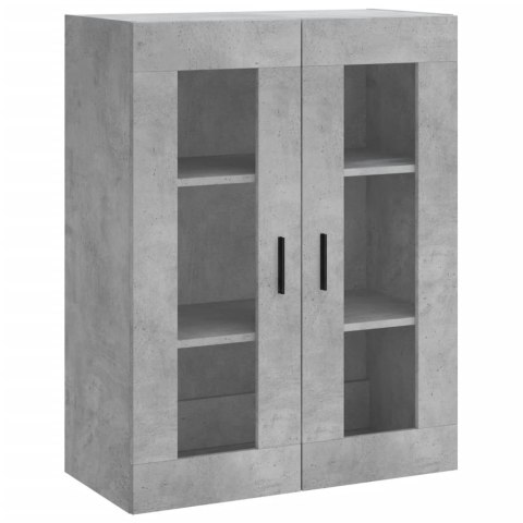 SZAFKA WISZĄCA SZAROŚĆ BETONU 69,5X34X90CM