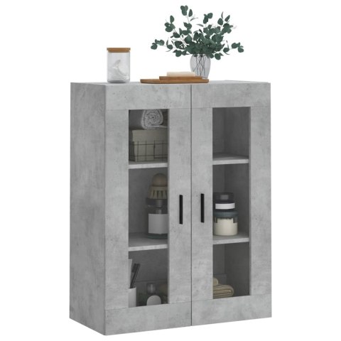 SZAFKA WISZĄCA SZAROŚĆ BETONU 69,5X34X90CM