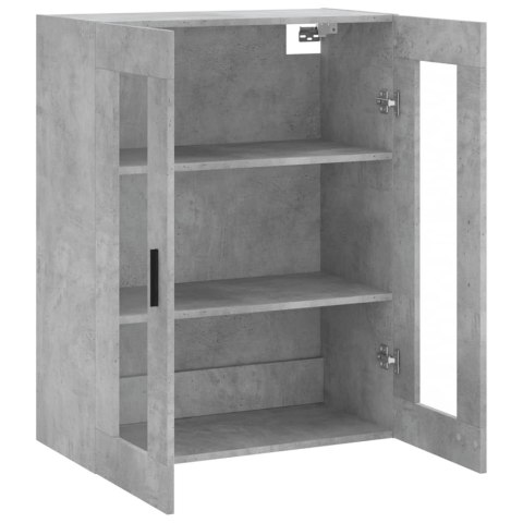 SZAFKA WISZĄCA SZAROŚĆ BETONU 69,5X34X90CM