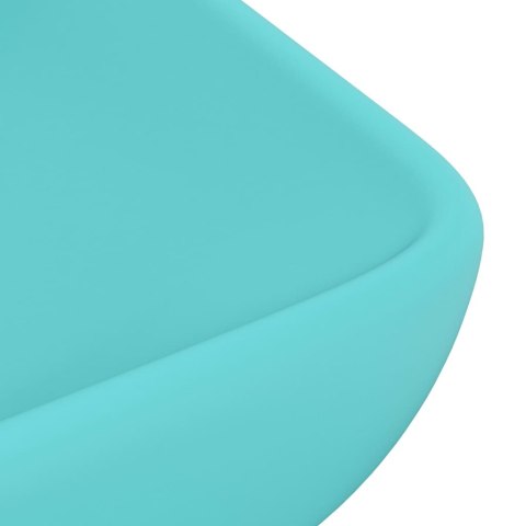 UMYWALKA PROSTOKĄTNA MATOWA JASNOZIELONA 71X38CM CERAMIKA