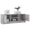 SZAFKA POD TELEWIZOR SZAROŚĆ BETONU 102X30X37,5CM