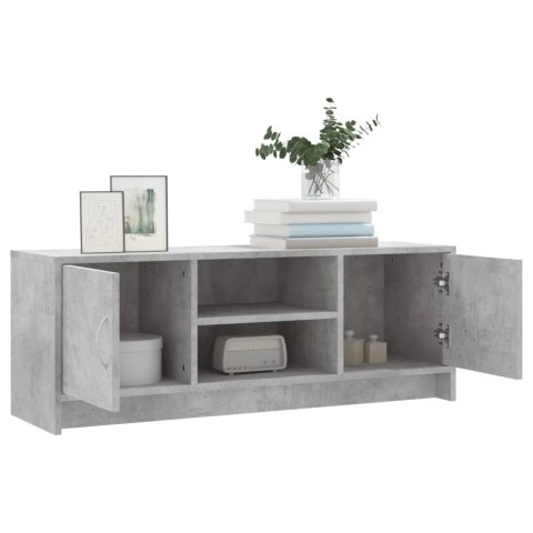 SZAFKA POD TELEWIZOR SZAROŚĆ BETONU 102X30X37,5CM