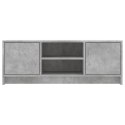 SZAFKA POD TELEWIZOR SZAROŚĆ BETONU 102X30X37,5CM