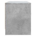 SZAFKA POD TELEWIZOR SZAROŚĆ BETONU 102X30X37,5CM