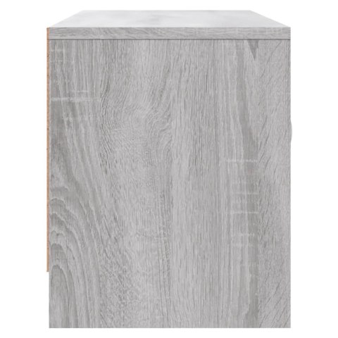 SZAFKA POD TELEWIZOR SZARY DĄB SONOMA 102X30X37,5CM