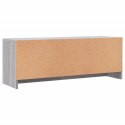 SZAFKA POD TELEWIZOR SZARY DĄB SONOMA 102X30X37,5CM