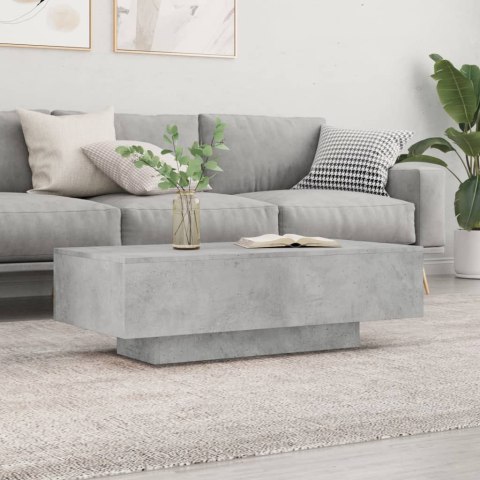 STOLIK KAWOWY SZAROŚĆ BETONU 100X49,5X31CM