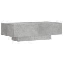 STOLIK KAWOWY SZAROŚĆ BETONU 100X49,5X31CM
