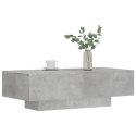 STOLIK KAWOWY SZAROŚĆ BETONU 100X49,5X31CM
