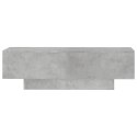 STOLIK KAWOWY SZAROŚĆ BETONU 100X49,5X31CM
