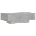 STOLIK KAWOWY SZAROŚĆ BETONU 100X49,5X31CM