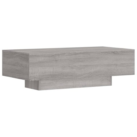 STOLIK KAWOWY SZARY DĄB SONOMA 100X49,5X31CM