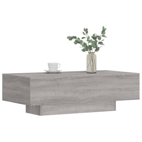 STOLIK KAWOWY SZARY DĄB SONOMA 100X49,5X31CM