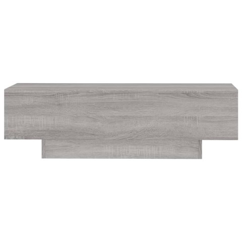 STOLIK KAWOWY SZARY DĄB SONOMA 100X49,5X31CM