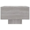 STOLIK KAWOWY SZARY DĄB SONOMA 100X49,5X31CM