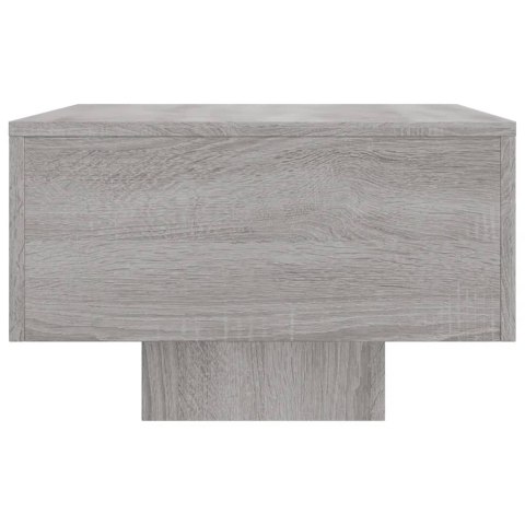 STOLIK KAWOWY SZARY DĄB SONOMA 100X49,5X31CM