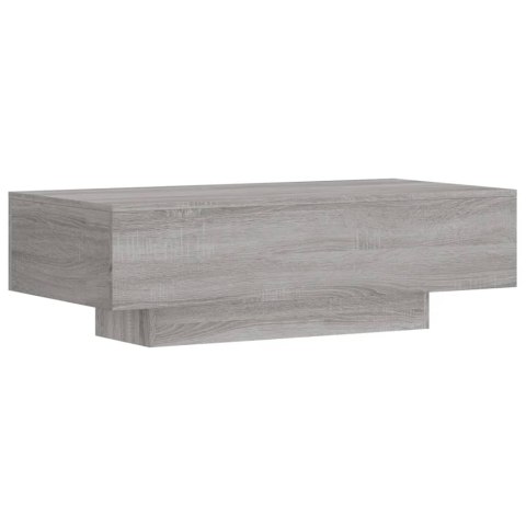 STOLIK KAWOWY SZARY DĄB SONOMA 100X49,5X31CM