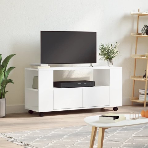 SZAFKA POD TV BIAŁA 102X34,5X43CM