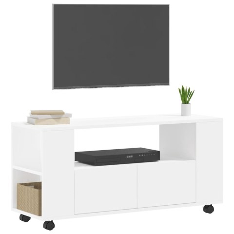 SZAFKA POD TV BIAŁA 102X34,5X43CM