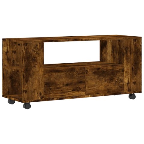SZAFKA POD TV PRZYDYMIONY DĄB 102X34,5X43CM