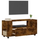 SZAFKA POD TV PRZYDYMIONY DĄB 102X34,5X43CM