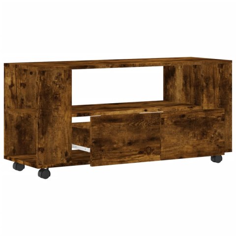 SZAFKA POD TV PRZYDYMIONY DĄB 102X34,5X43CM