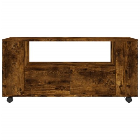 SZAFKA POD TV PRZYDYMIONY DĄB 102X34,5X43CM