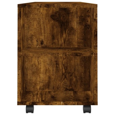 SZAFKA POD TV PRZYDYMIONY DĄB 102X34,5X43CM