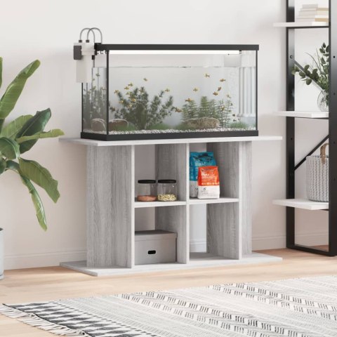 SZAFKA POD AKWARIUM SZARY DĄB SONOMA 100X40X60CM