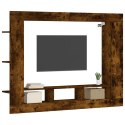 SZAFKA POD TELEWIZOR PRZYDYMIONY DĄB 152X22X113CM