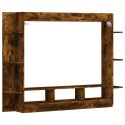 SZAFKA POD TELEWIZOR PRZYDYMIONY DĄB 152X22X113CM