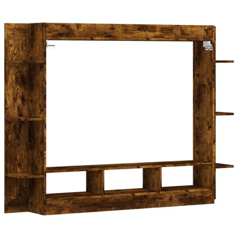 SZAFKA POD TELEWIZOR PRZYDYMIONY DĄB 152X22X113CM