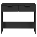 STOLIK KONSOLOWY CZARNY 90X36X75CM