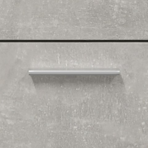 SZAFKA ŁAZIENKOWA Z LUSTREM SZAROŚĆ BETONU