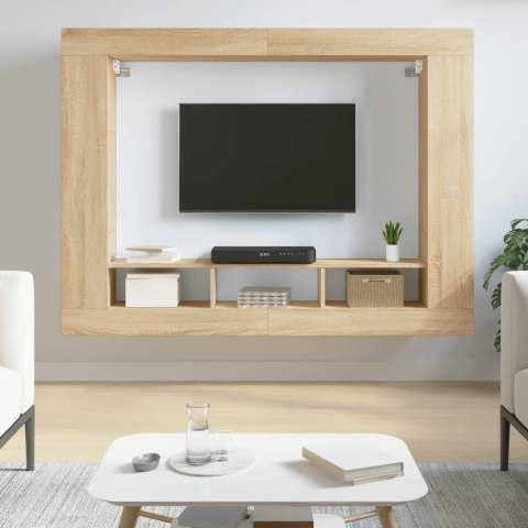 SZAFKA POD TELEWIZOR DĄB SONOMA 152X22X113CM