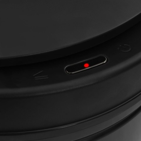 AUTOMATYCZNY KOSZ NA ŚMIECI Z CZUJNIKIEM 80 L STAL CZARNY