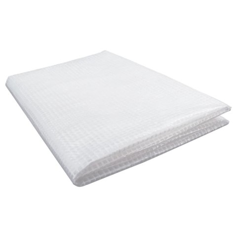 PLANDEKA PŁACHTA OCHRONNA LENO 140G/M² 3X6M BIAŁA