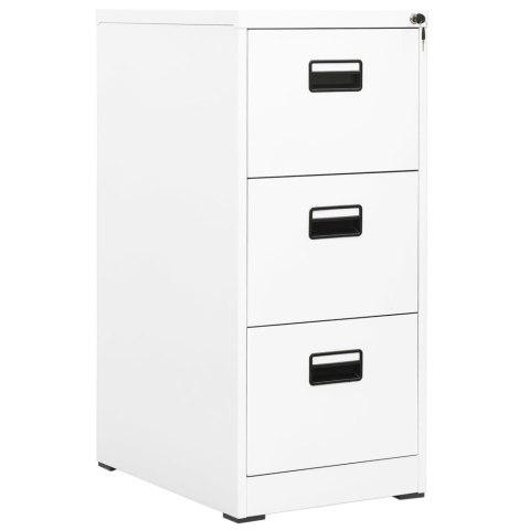 SZAFKA KARTOTEKOWA BIAŁA 46X62X102,5CM STALOWA