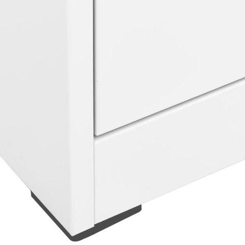 SZAFKA KARTOTEKOWA BIAŁA 46X62X102,5CM STALOWA