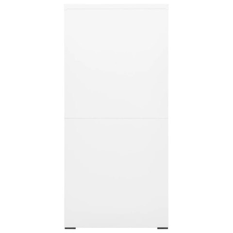 SZAFKA KARTOTEKOWA BIAŁA 46X62X133CM STALOWA