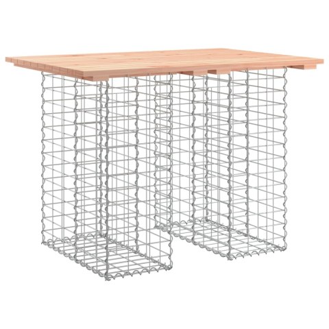 ŁAWKA OGRODOWA GABION 100X70X72CM DREWNO DAGLEZJOWE