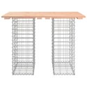ŁAWKA OGRODOWA GABION 100X70X72CM DREWNO DAGLEZJOWE