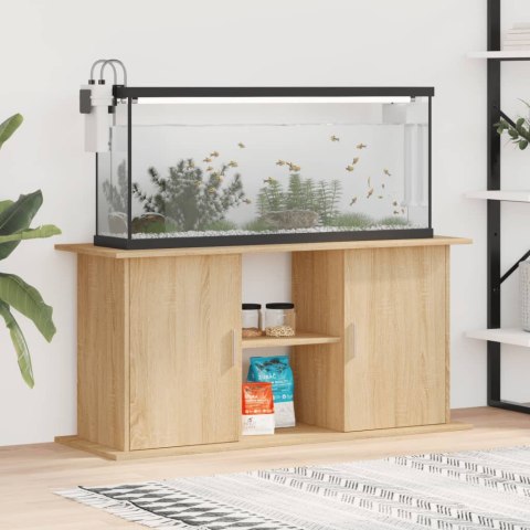 SZAFKA POD AKWARIUM DĄB SONOMA 121X41X58CM
