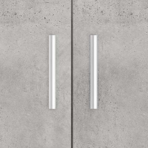 SZAFKA POD AKWARIUM SZAROŚĆ BETONU 81X36X73CM