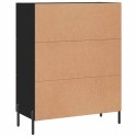 SZAFKA CZARNA 69,5X34X90CM